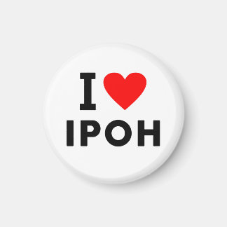 Ipoh Maleisië liefde stad hart als reis symbool Magneet