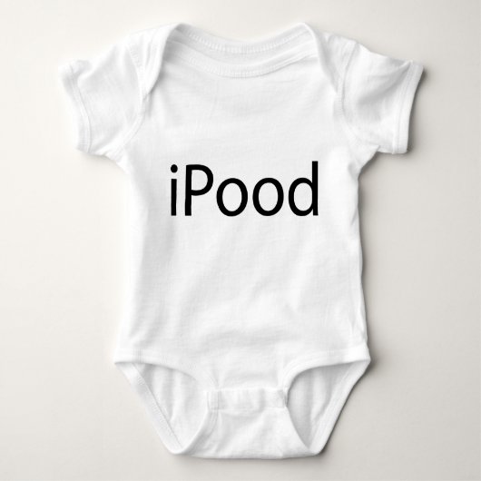 iPood/Apple Logo Romper (Voorkant)