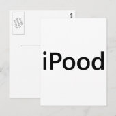 iPood Briefkaart (Voorkant / Achterkant)