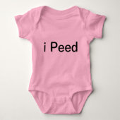 iPOOD en iPEED BOY GIRL BABY Romper (Voorkant)