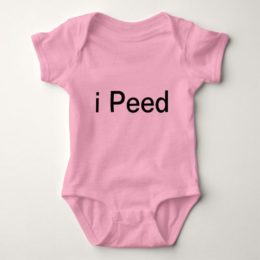 iPOOD en iPEED BOY GIRL BABY Romper (Voorkant)