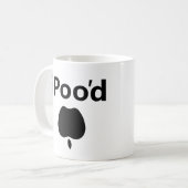 iPoo'd Koffiemok (Voorkant links)