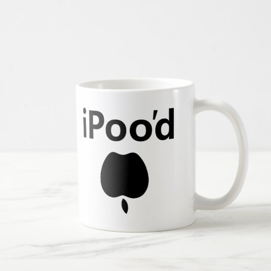 iPoo'd Koffiemok (Rechts)