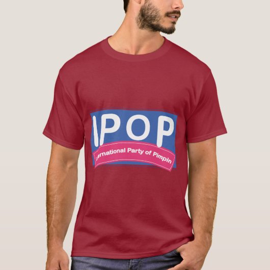 Ipop - Internationale Pimpin-partij T-shirt (Voorkant)