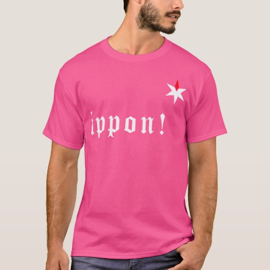 Ippon Judo T-shirt (Voorkant)