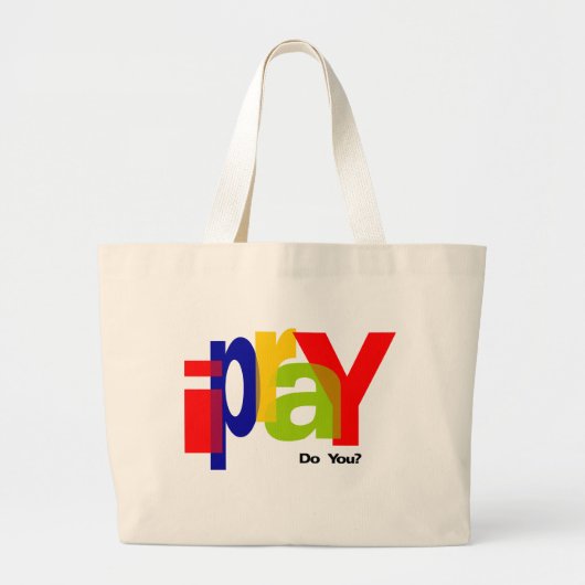ipraY Grote Tote Bag (Voorkant)