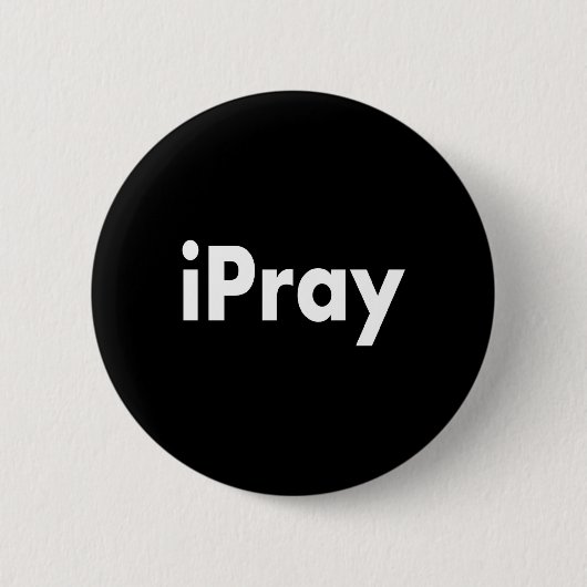 iPRAY Ronde Button 5,7 Cm (Voorkant)
