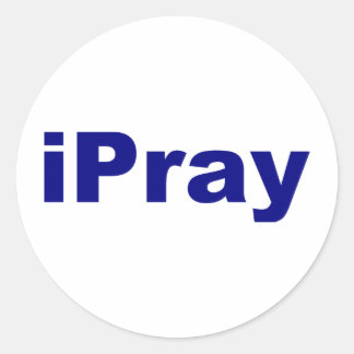 iPray Ronde Sticker