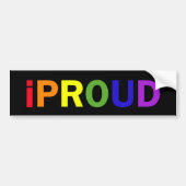 iProud Bumpersticker (Voorkant)