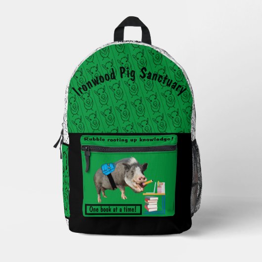 IPS terug naar school! Bedrukte Rugzak (Voorkant)