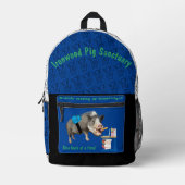 IPS terug naar school! Bedrukte Rugzak (Voorkant)