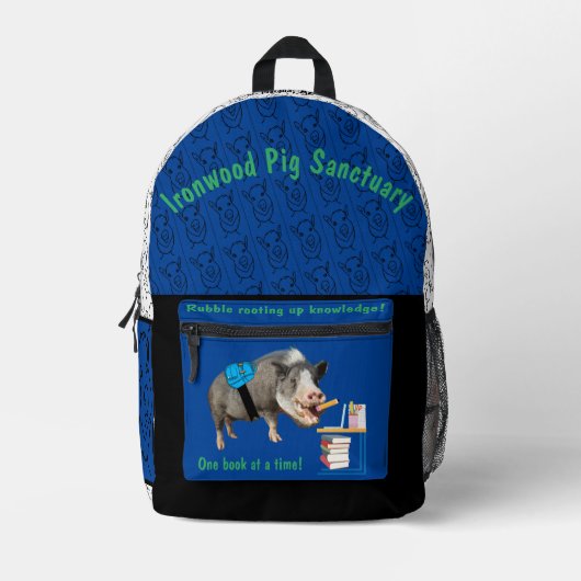 IPS terug naar school! Bedrukte Rugzak (Voorkant)