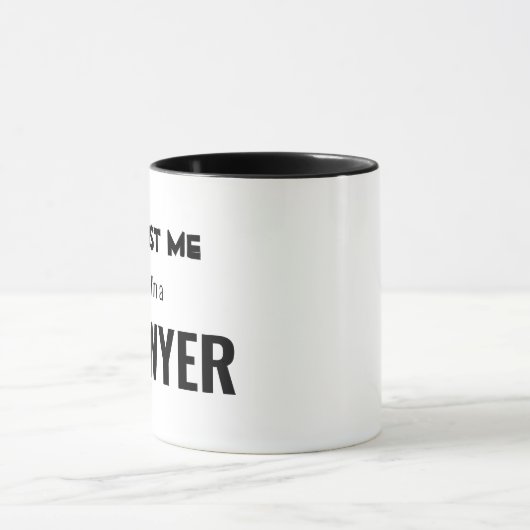 Ipsa Loquitur vertrouwt me dat ik een advocaat ben Mok (Midden)