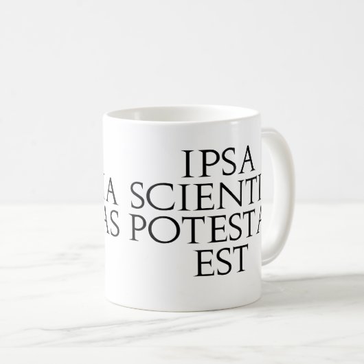 Ipsa Scientia Potestas Est Mok (Voorkant rechts)