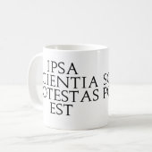 Ipsa Scientia Potestas Est Mok (Voorkant links)