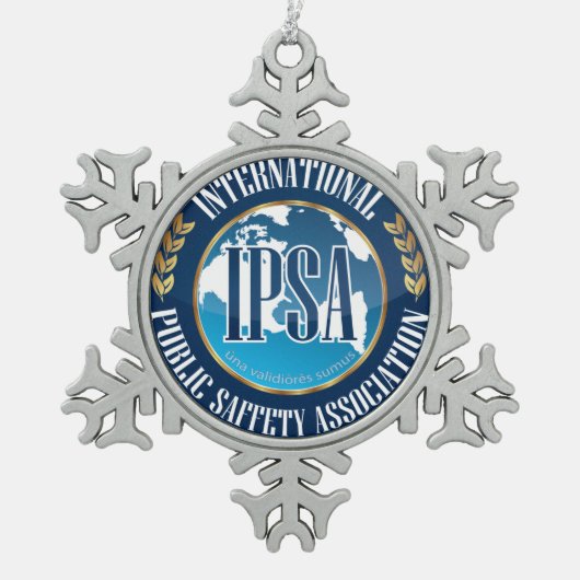 IPSA Snowflake Ornament (Voorkant)