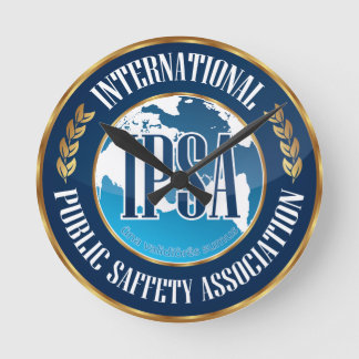 IPSA-wandklok Ronde Klok