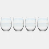 Ipsos strand Drinkware Set Wijnglas Zonder Voet (Achterkant)