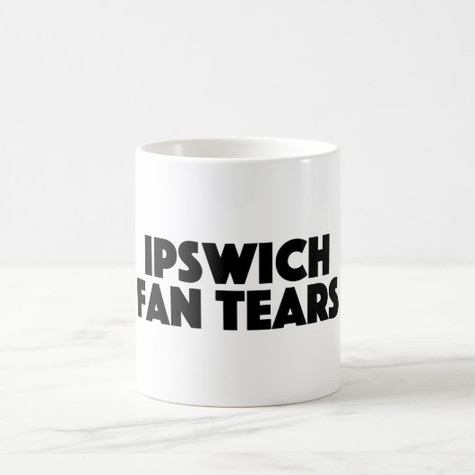 Ipswich Fan Tears Mok voor Noordelijke Ventilatore (Center)