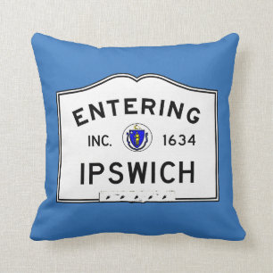 Ipswich invoeren kussen