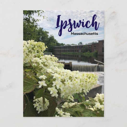 Ipswich Massachusetts Briefkaart (Voorkant)