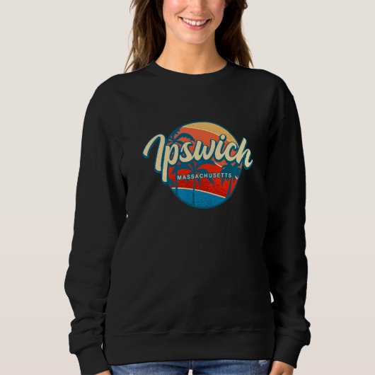 Ipswich Massachusetts Summer Ma Tropical Us Cities Trui (Voorkant)