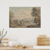 Ipswich van de Grorondes van ChristChurch Mansion Poster (Keuken)