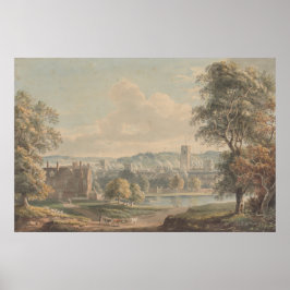 Ipswich van de Grorondes van ChristChurch Mansion Poster