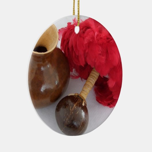 Ipu en Uli Uli Keramisch Ornament (Rechts)