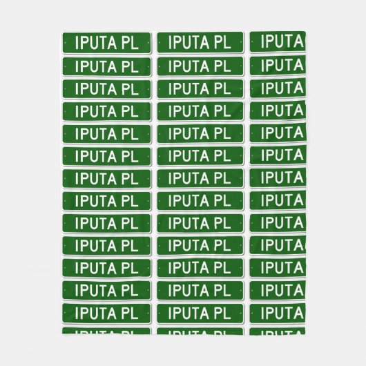 Iputa PL Fleece Deken (Voorkant)