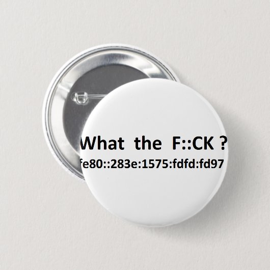 ipv6 ronde button 5,7 cm (Voorkant /achterkant)