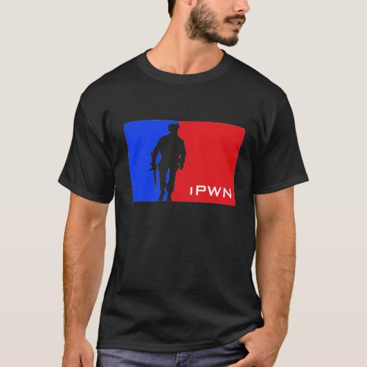 iPWN-noobs T-shirt (Voorkant)