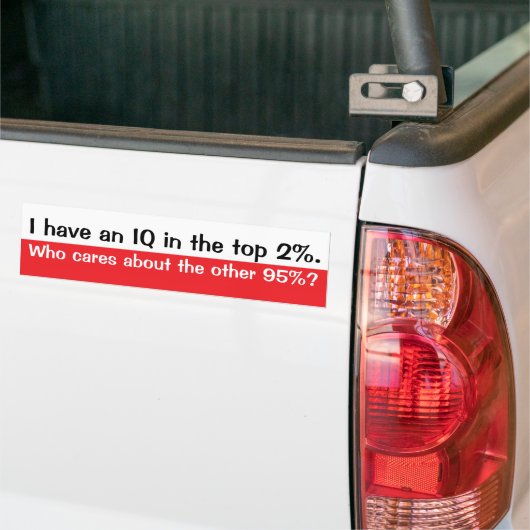 IQ BUMPERSTICKER (Op Truck)
