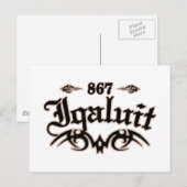 Iqaluit 867 briefkaart (Voorkant / Achterkant)