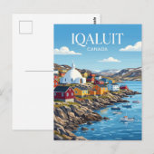Iqaluit Canada Briefkaart (Voorkant / Achterkant)