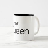 iQueen Coffee-Mok Tweekleurige Koffiemok (Voorkant rechts)
