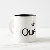 iQueen Coffee-Mok Tweekleurige Koffiemok (Voorkant links)
