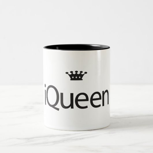 iQueen Coffee-Mok Tweekleurige Koffiemok (Center)