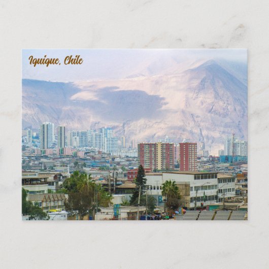 Iquique, Chile, City View Briefkaart (Voorkant)