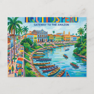 Iquitos, Peru Briefkaart
