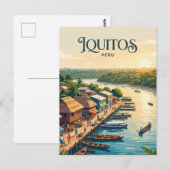 Iquitos, Peru Peru Briefkaart (Voorkant / Achterkant)