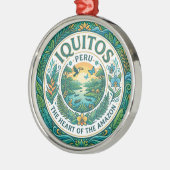Iquitos, Peru Peru Metalen Ornament (Links)
