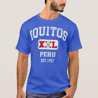 Iquitos Peru XXL Atletisch ontwerp 1 T-shirt