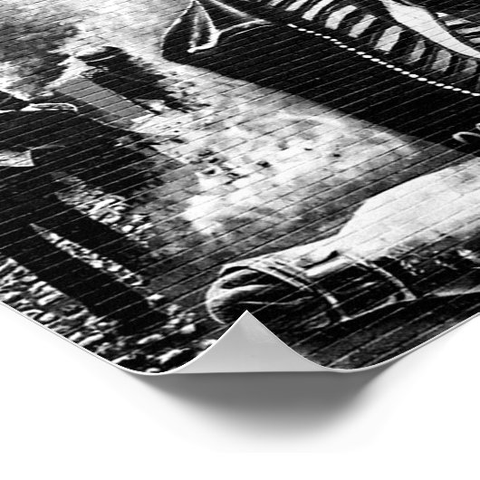 IRA Mural, Derry Poster (Hoek)