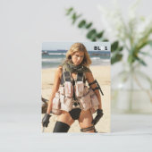 Iraaks Briefkaart - Swimsuit model VJ7T5810 (Staand voorkant)