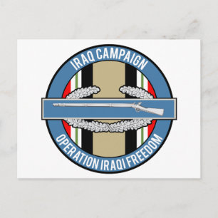 Iraakse Campagne CIB Briefkaart