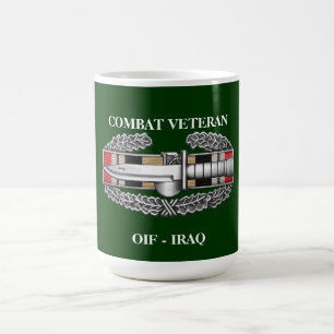 Iraakse Campagne Ribbon CAB Combat Veteran Mok
