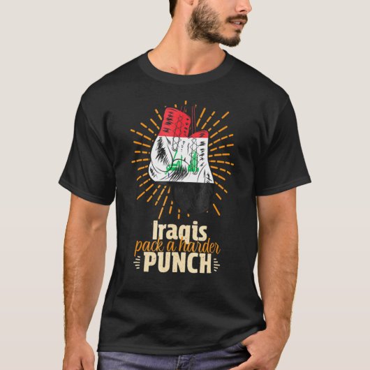 Iraakse kese rustelboot t-shirt (Voorkant)