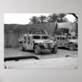 Iraakse legerHumvee (M-1151) Poster (Voorkant)