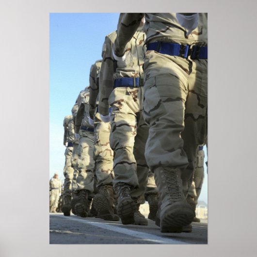 Iraakse luchtmacht werft mars poster (Voorkant)